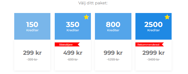 Möten.com pris