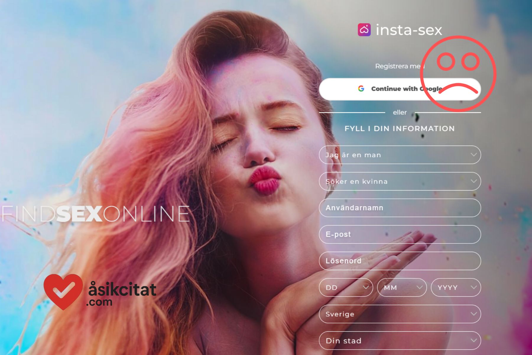 insta sex bluff