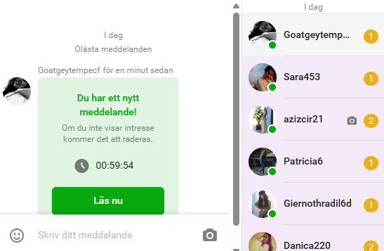 Alla dessa inlägg och profilbilder – magiskt!