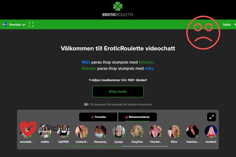 erotic roulette bluff