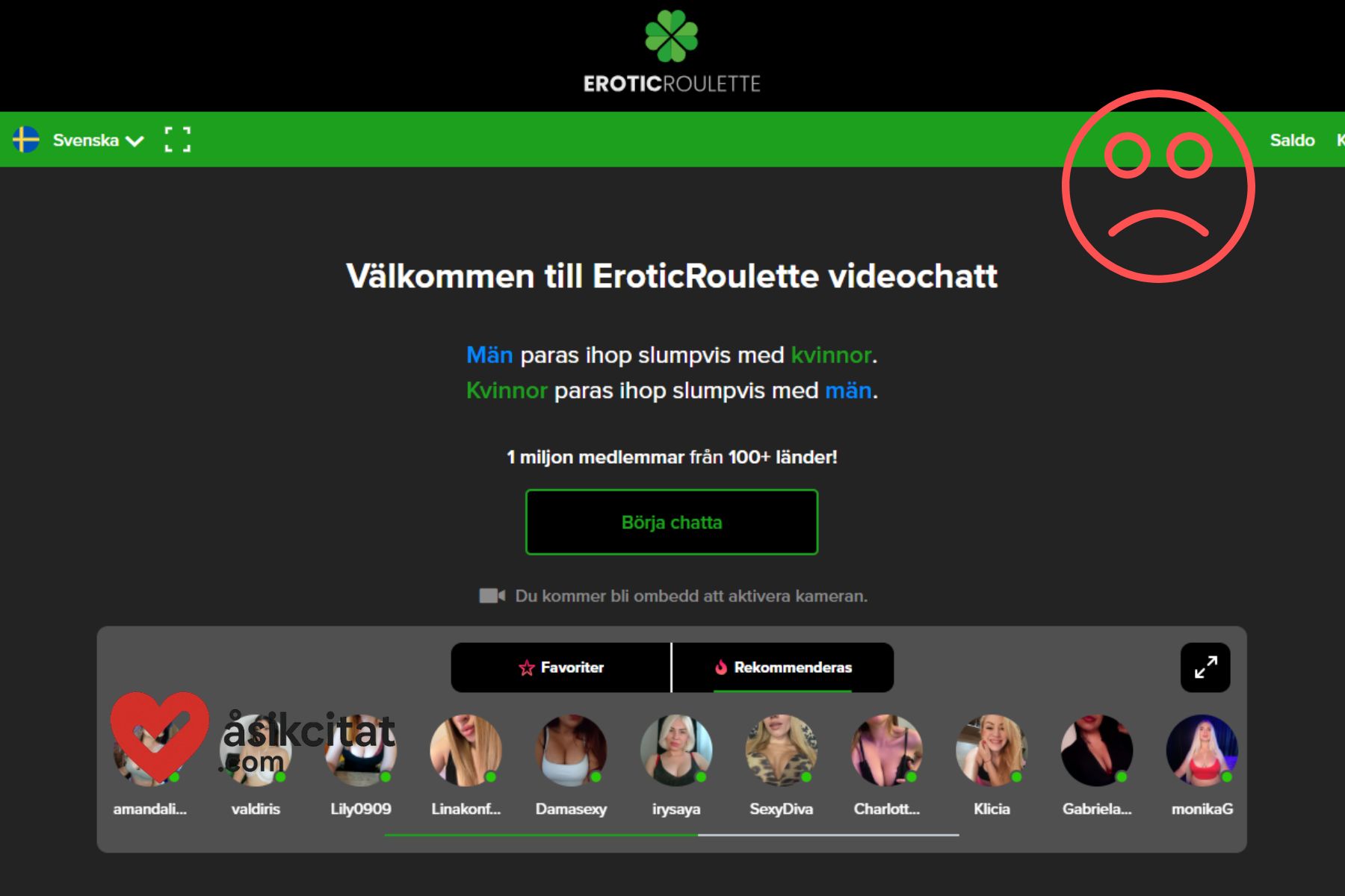 erotic roulette bluff